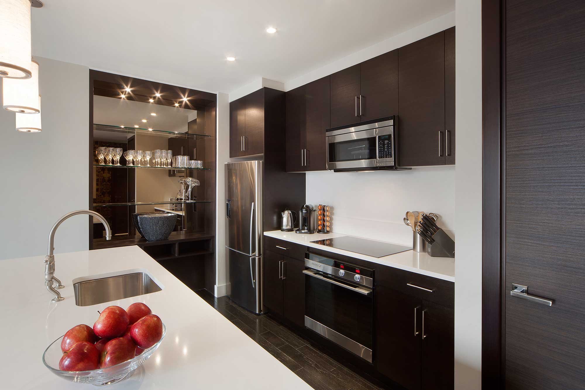 One Bedroom Loft Kitchen