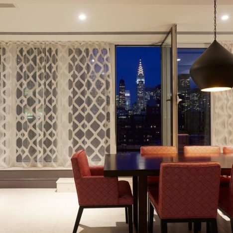 Three Bedroom Duplex Penthouse Balcony Chrysler Building